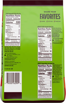 Hershey Assorted Chocolate Flavored Candy Party Pack - 25 Oz - Image 6