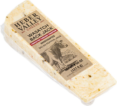 Heber Valley Artisan Wasatch Back Jack Cheese - 4.5 OZ - Image 1