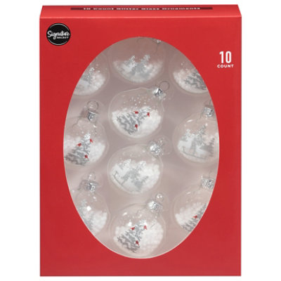 Ssel Trees Glass Ornament - 10 ct - Image 2