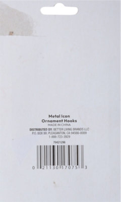 Ssel Ornament Hooks Gold Star - 12 ct - Image 3