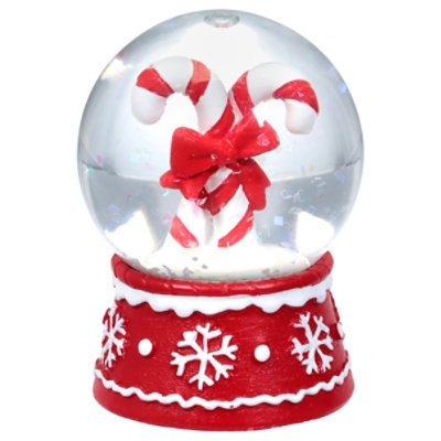 Ssel Mini Candy Cane Water Globe - EA - Image 1