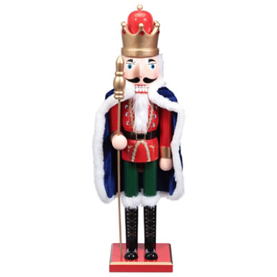 Ssel Wood Nutcracker Blue Cape - EA - Image 1