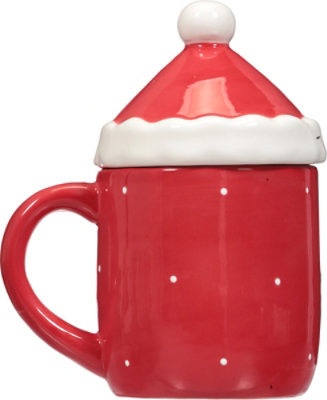 Ssel Santa Face Mugs W Lid - EA - Image 3