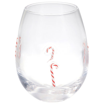 Elite  Stemless Wine Glss C Cane - EA - Image 2