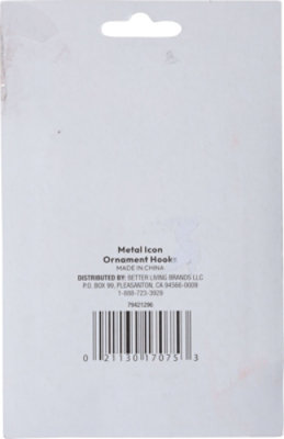 Ssel Ornament Hooks Gld Snwflk - 12 ct - Image 3