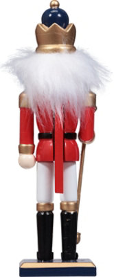 Ssel 7in Wood Nutcracker White - EA - Image 3
