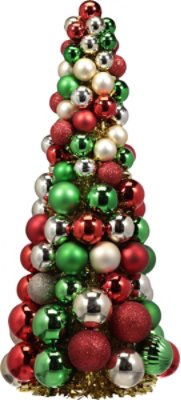 Ssel 19in Tinsel Tree Multi - EA - Image 3