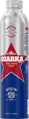 Ozarka Texas Spring Water, 25 Oz Aluminum Bottle - 25 FZ - Image 3