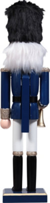 Ssel 15 In Wood Nutcracker Blue - EA - Image 3