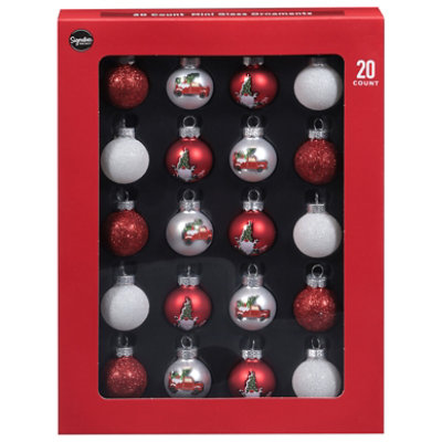 Ssel Mini Glass Ornament Gnome - 20 ct - Image 1