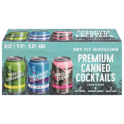 Dry Fly Vod Cktl Variety 8pack - 8-355 ML - Image 1