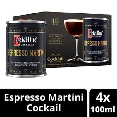 Ketel One Espresso Martini 4-100ml - 4-100 ML - Image 1