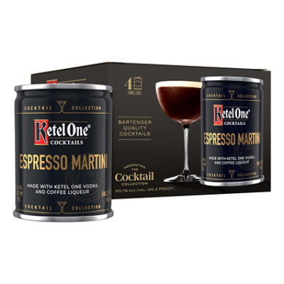 Ketel One Espresso Martini 4-100ml - 4-100 ML - Image 3