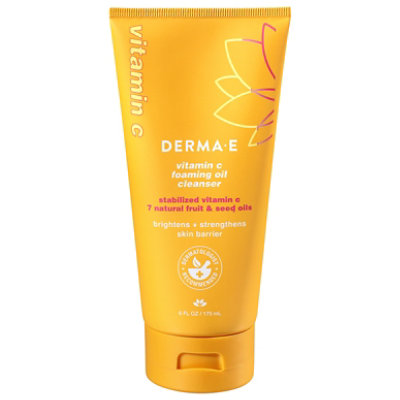 Derma E Cleanser Face Vit C - 6 FZ - Image 1