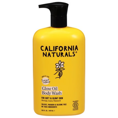 California Naturals Body Wash Glow Oil - 16.5 FZ - Image 1