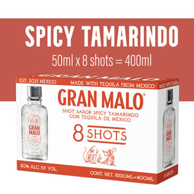 Gran Malo Tequila 8-50ml - 8-50 ML - Image 1