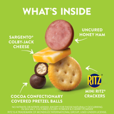 Sargento Mighty Bites Uncured Ham & Colby Jack Cheese 2.8 Oz - 2.8 OZ - Image 3