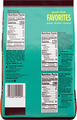 Hershey Assorted Flavored Snack Size Candy Party Pack - 27.4 Oz - Image 6