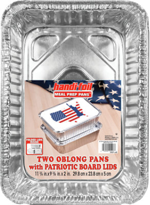 25027-patriotic Large Meal W/lids 2/pk - EA - Image 1