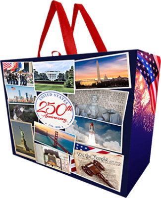 Kodiak 250th Birthday USA Reusable Bag - Each - Image 1