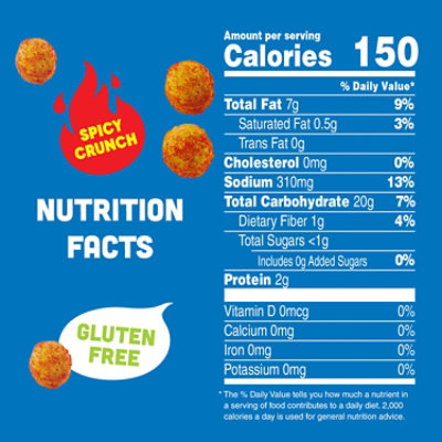 Vlasic Corn Puffs Spicy Pickle Balls - 6.5 OZ - Image 4
