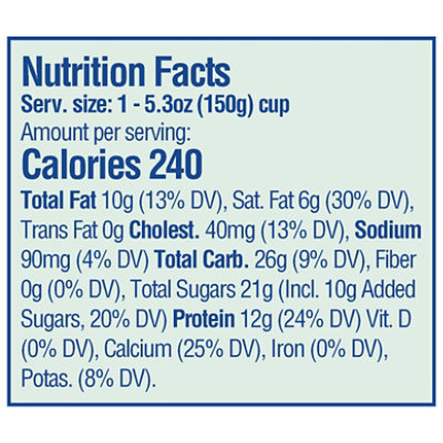 Ellenos Pistachio Creme Delightfully Creamy Greek Yogurt, 5.3 Oz - 5.3 OZ - Image 3