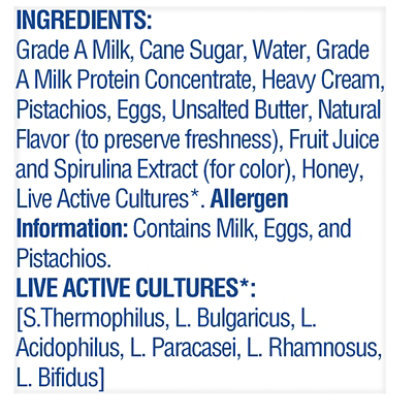 Ellenos Pistachio Creme Delightfully Creamy Greek Yogurt, 5.3 Oz - 5.3 OZ - Image 4