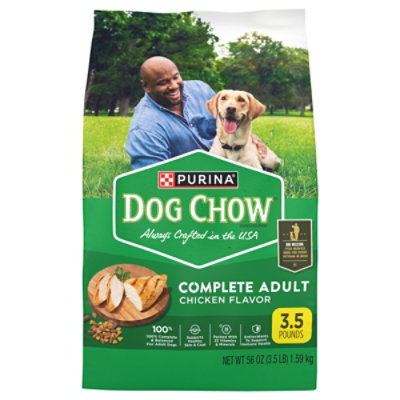 Purina Dry Dog Chow Complete Chicken - 3.5 LB - Image 1