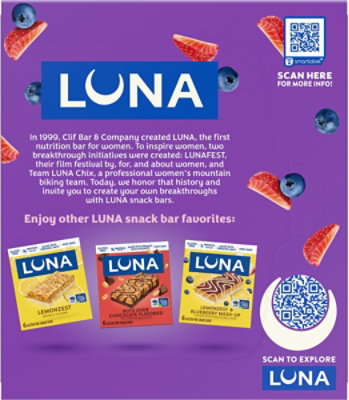 Luna Mixed Berry Berry Bars - 6- 1.69 Oz - Image 6