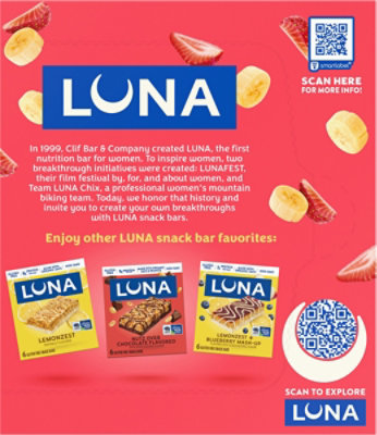 Luna Strawberry Banana Berry Bars - 6 - 1.69 Oz - Image 6