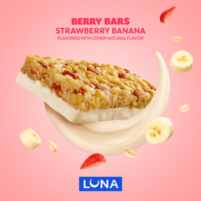 Luna Strawberry Banana Berry Bars - 6 - 1.69 Oz - Image 2