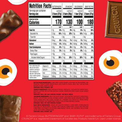 Fmc Assorted Chocolate Fun Size Sub 55 Count 33.6oz - 33.6 OZ - Image 4