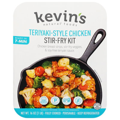 Kevin's Teriyaki Style Chicken Stir Fry 16 Oz - 16 OZ - Image 1