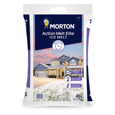 Morton 40 Lb Action Melt Elite Bag - 40 LB - Image 1