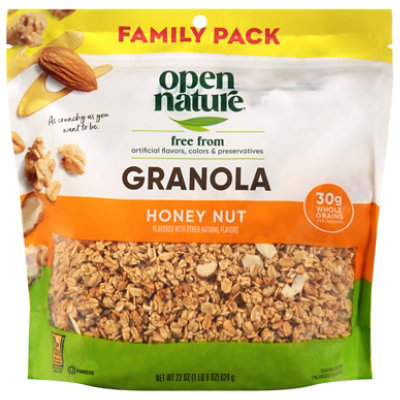 Open Nature Granola Honey Nut Family Pack 22 Oz - 22 OZ - Image 1