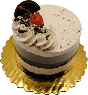 Cookies N Creme Torte Cake 5 Inch - EA - Image 1
