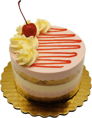 Strawberry Cream Cheese Torte Cake 5 Inch - EA - Image 1