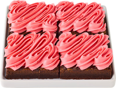 Cherry Buttercream Brownies 4 Count - EA - Image 1