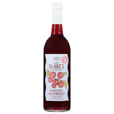 Blakes Orchard Harvest Cranberry Wine 750ml - 750 ML - Image 1