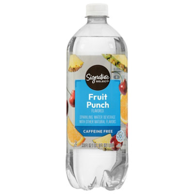 Signature Select Water Sparkling Fruit Punch 1 Lt - 1 LT - Image 2