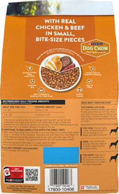 Purina Dog Chow Dog Pet Food , Little Bites Chicken - 3.200lb - 3.2 LB - Image 4