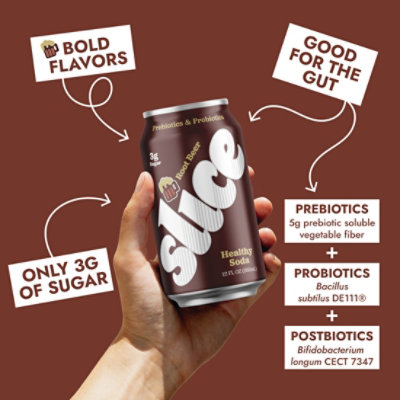 Slice Root Beer Healthy Soda - 12 FZ - Image 2