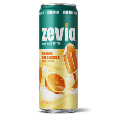 Zevia Orange Creamsicle 12fz - 12 FZ - Image 1