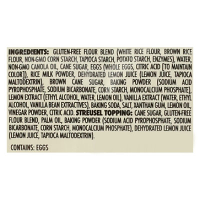 Antoninas Lemon Streusel Muffins Gluten Free Dairy Free - 14 OZ - Image 4