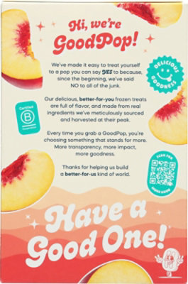 Goodpops Pop 4ct Peaches N Cream - 9 FZ - Image 5