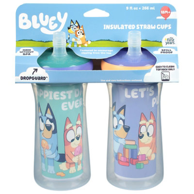 The First Years Cup Straw Insulated Bluey 2pk - EA - Image 2