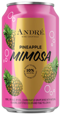 Andre Pineapple Mimosa Single Can - 355 ML - Image 5