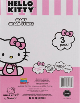 Bbs Hello Kitty Giant Chalk - EA - Image 3