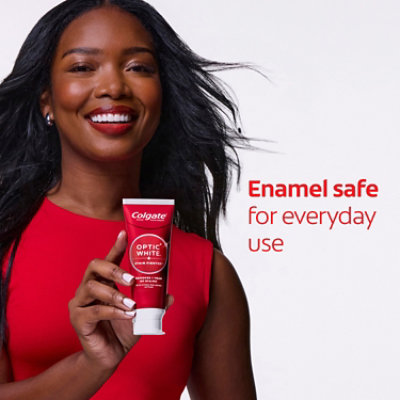 Colgate Optic White Toothpaste Stain Fighter - 3.8 OZ - Image 5