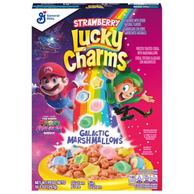 Gmi Lucky Charms Mario Lto Cereal Ms - 10.5 OZ - Image 2